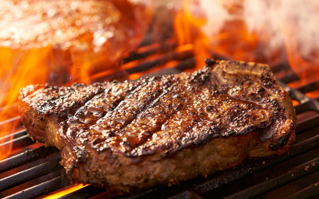 Steak sur le BBQ