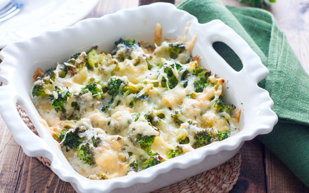Gratin de poulet et de brocoli