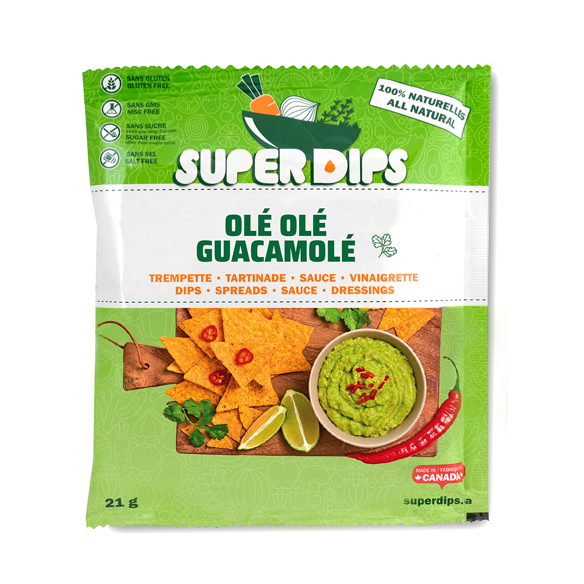 Super Dips Olé Olé guacamolé!